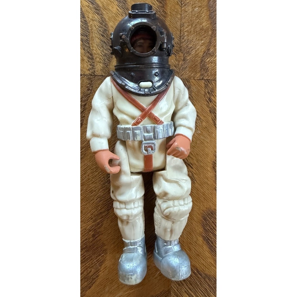 Vintage 1979 Fisher Price People Deep Sea Diver 4.25"